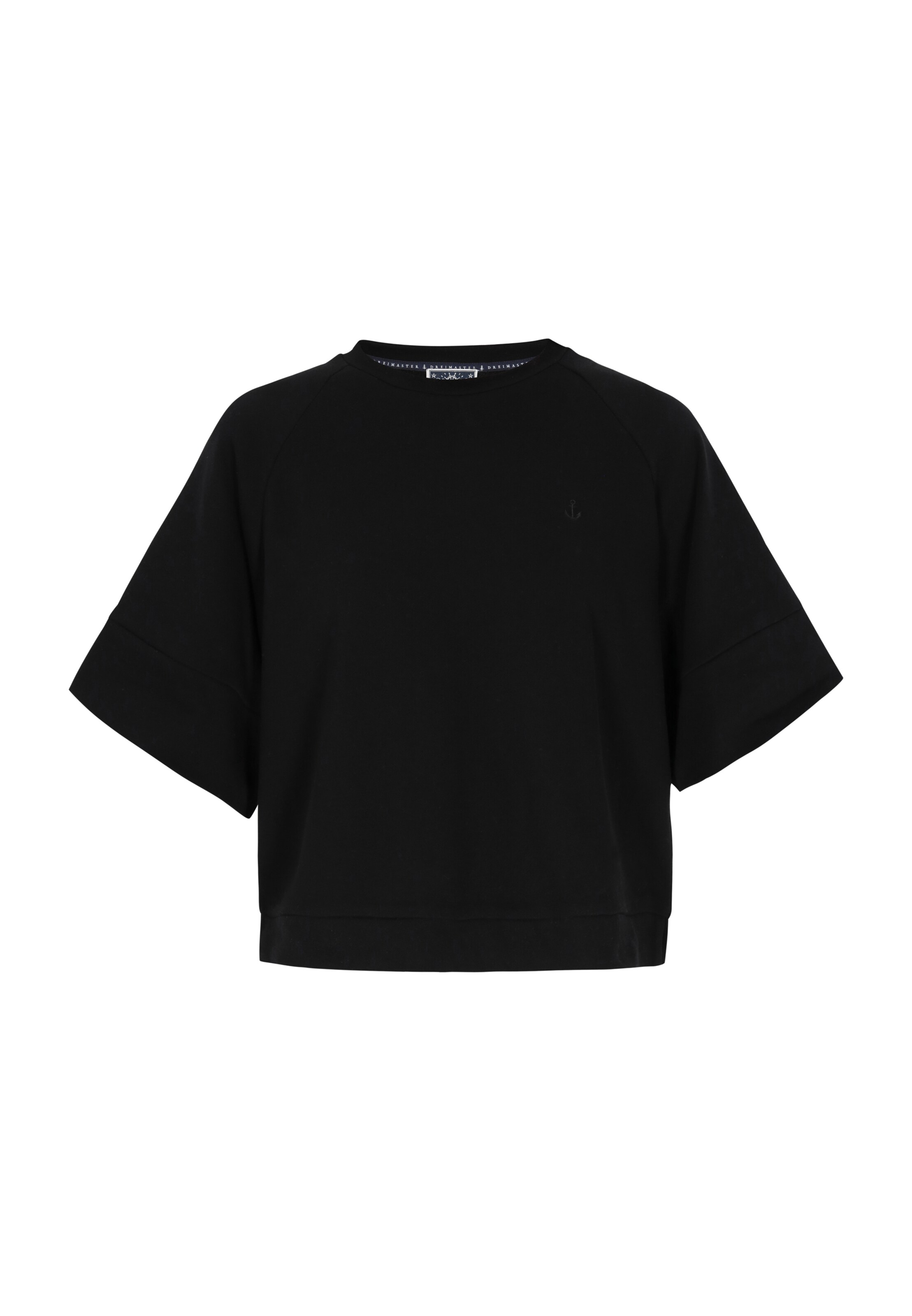 DreiMaster Maritim Sweatshirt in Schwarz: Vorderseite