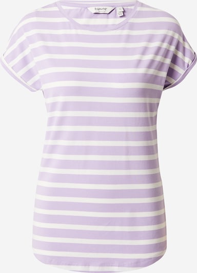 b.young T-shirt en violet clair / blanc, Vue avec produit