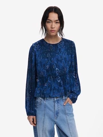 Desigual Blúz - kék: elől