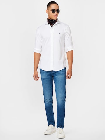 Coupe regular Chemise business Polo Ralph Lauren en blanc