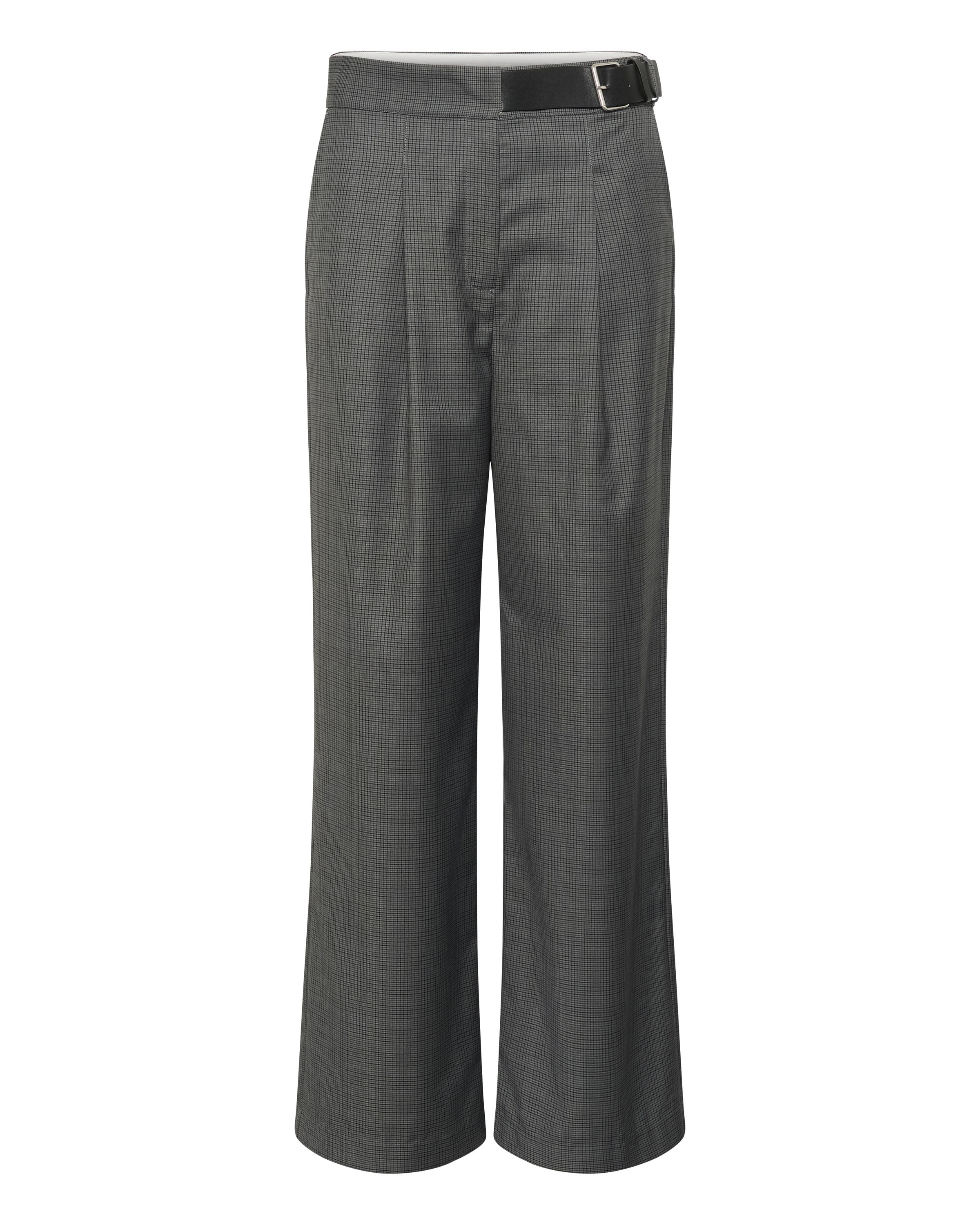 Wide Leg Pantalon à pince 'KBCros' KAREN BY SIMONSEN en gris : devant