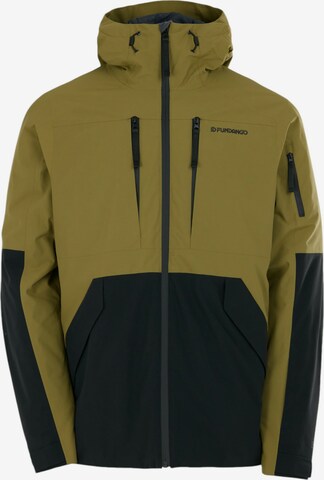 Fundango Outdoorjacke in Grün: Vorderseite