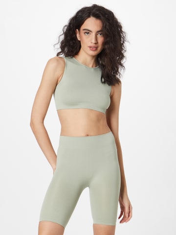 Nasty Gal Sweatsuit in Green: front