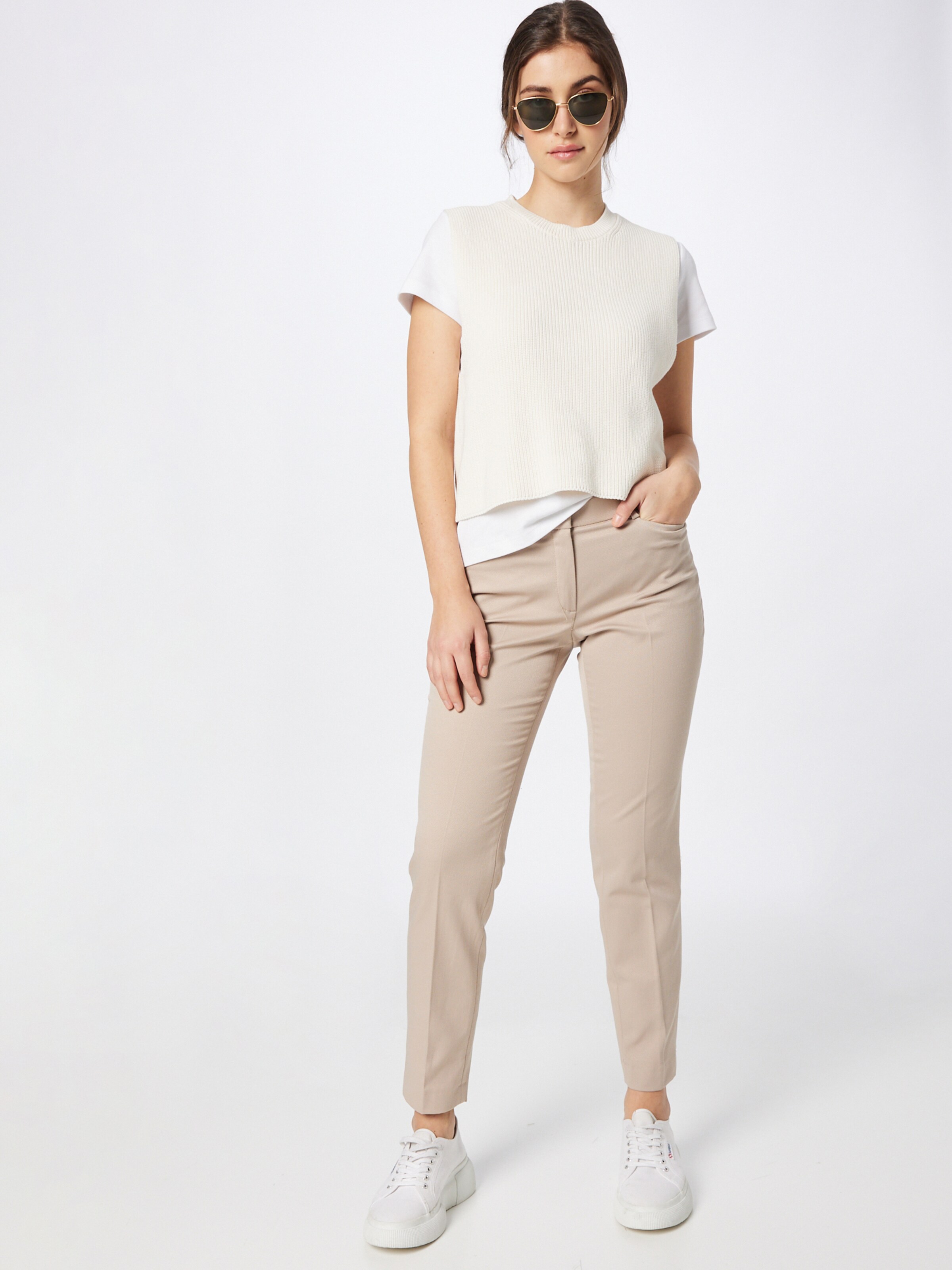 Frauen Große Größen MORE & MORE Hose in Beige - WE21367 Frauen Große Größen MORE & MORE Hose in Beige - WE21367