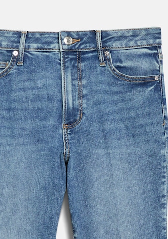s.Oliver Flared Jeans 'Beverly' in Blauw: voorkant