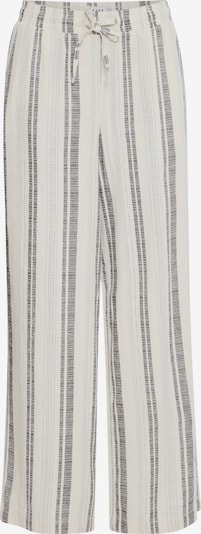 Pantaloni 'IHLINO' ICHI pe negru / alb, Vizualizare produs
