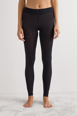 INTIMISSIMI Skinny Leggings 'Ultralight' in Black: front