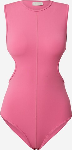 LeGer by Lena Gercke T-shirtbody 'Viviana' i rosa: framsida