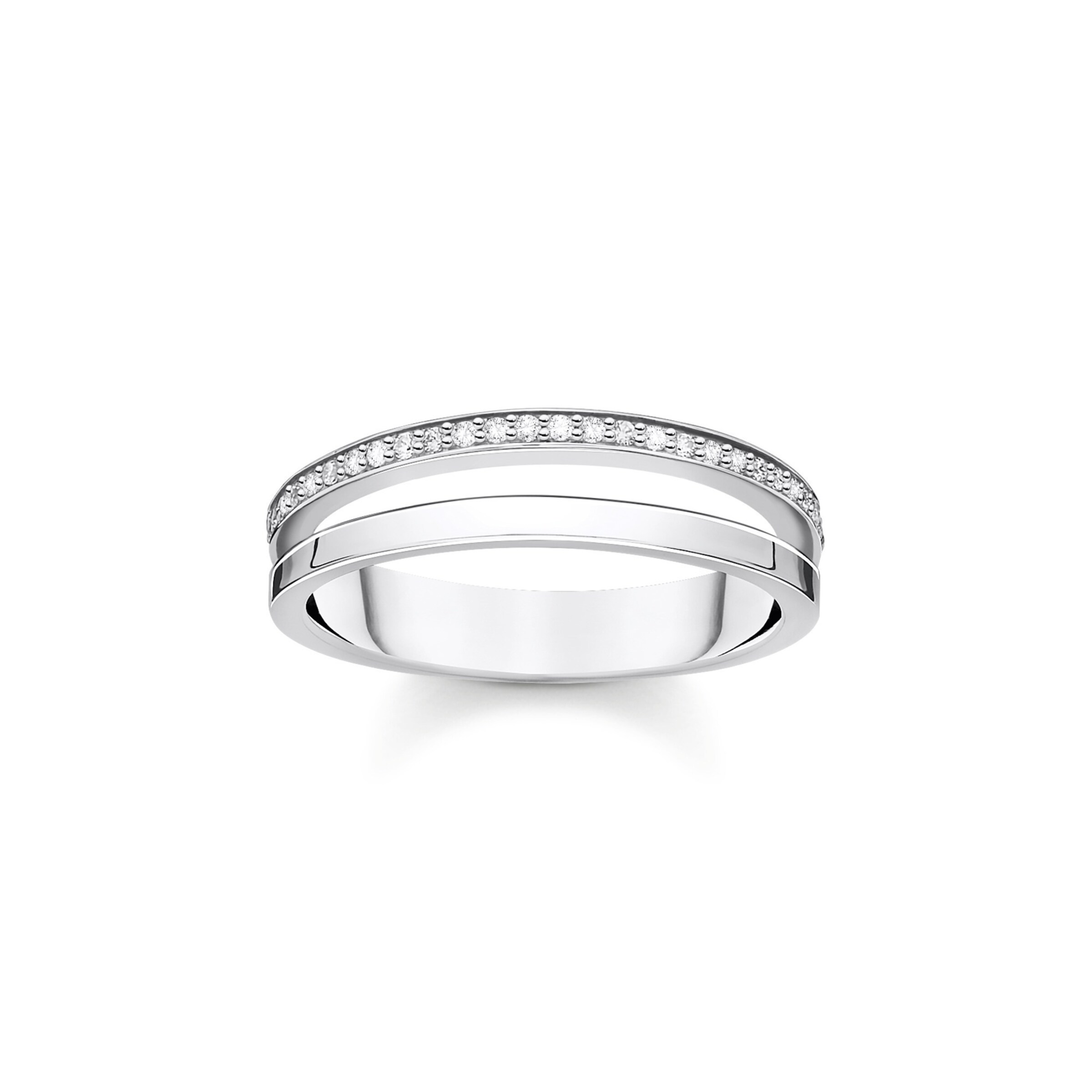 Thomas Sabo Ring in Silber: Vorderseite