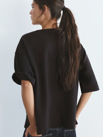Pull&Bear Oversized paita värissä harmaa