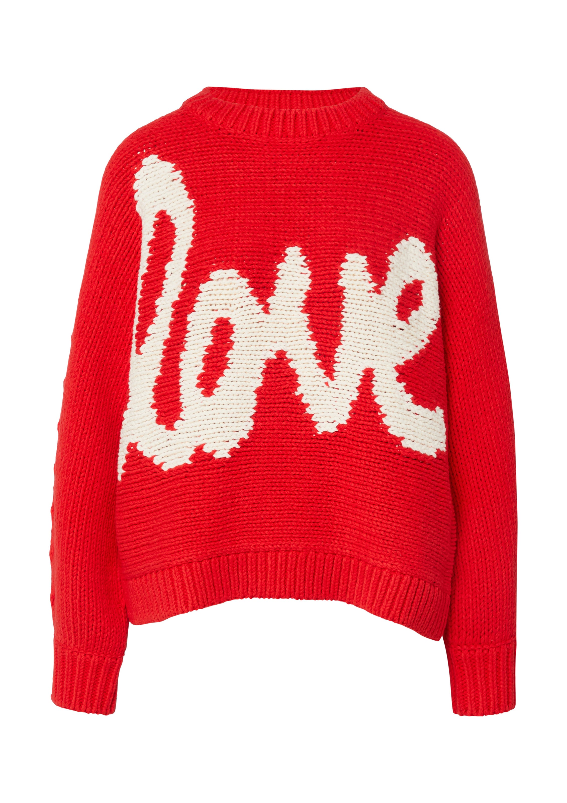 COMMA Sweater in Red: front