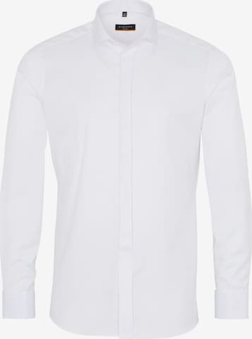 Chemise ETERNA en blanc : devant