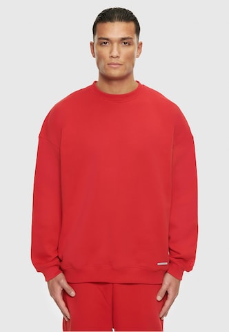 Dropsize Sweatshirt in Rood: voorkant