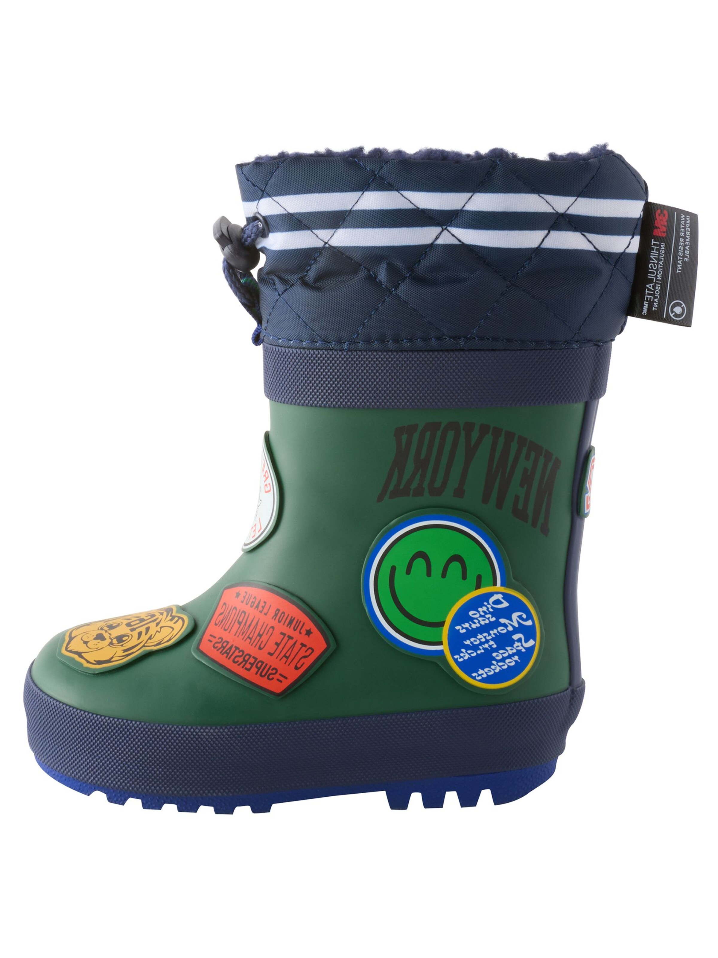 Next Резиновые сапоги 'Thinsulate™' в Зеленый: спереди