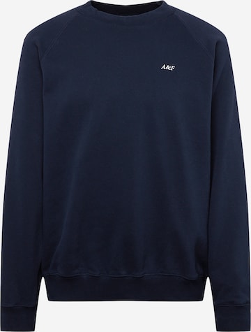 Abercrombie & Fitch Sweatshirt in Blau: predná strana