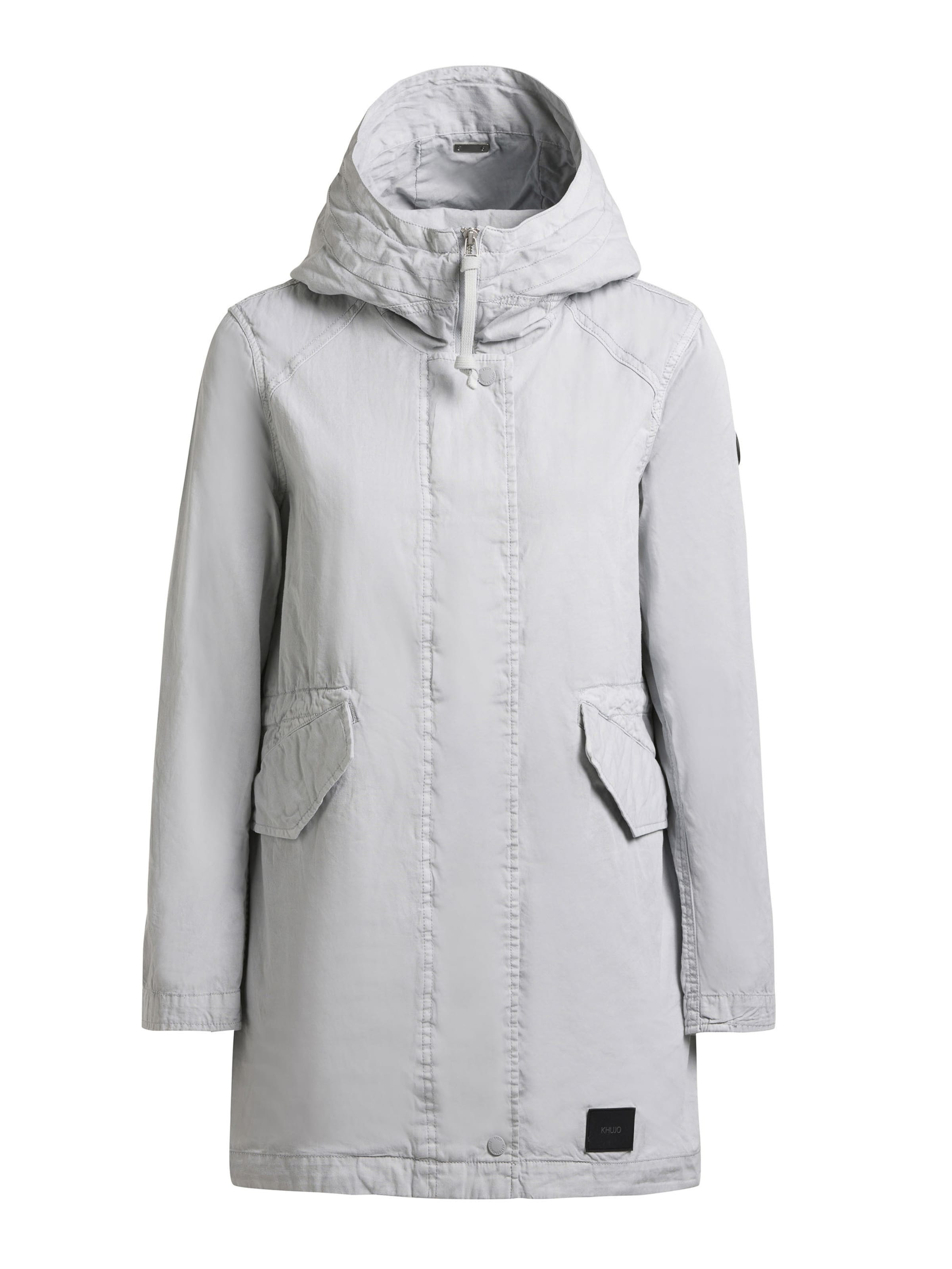 Parka di mezza stagione 'Nika' di khujo in grigio: frontale