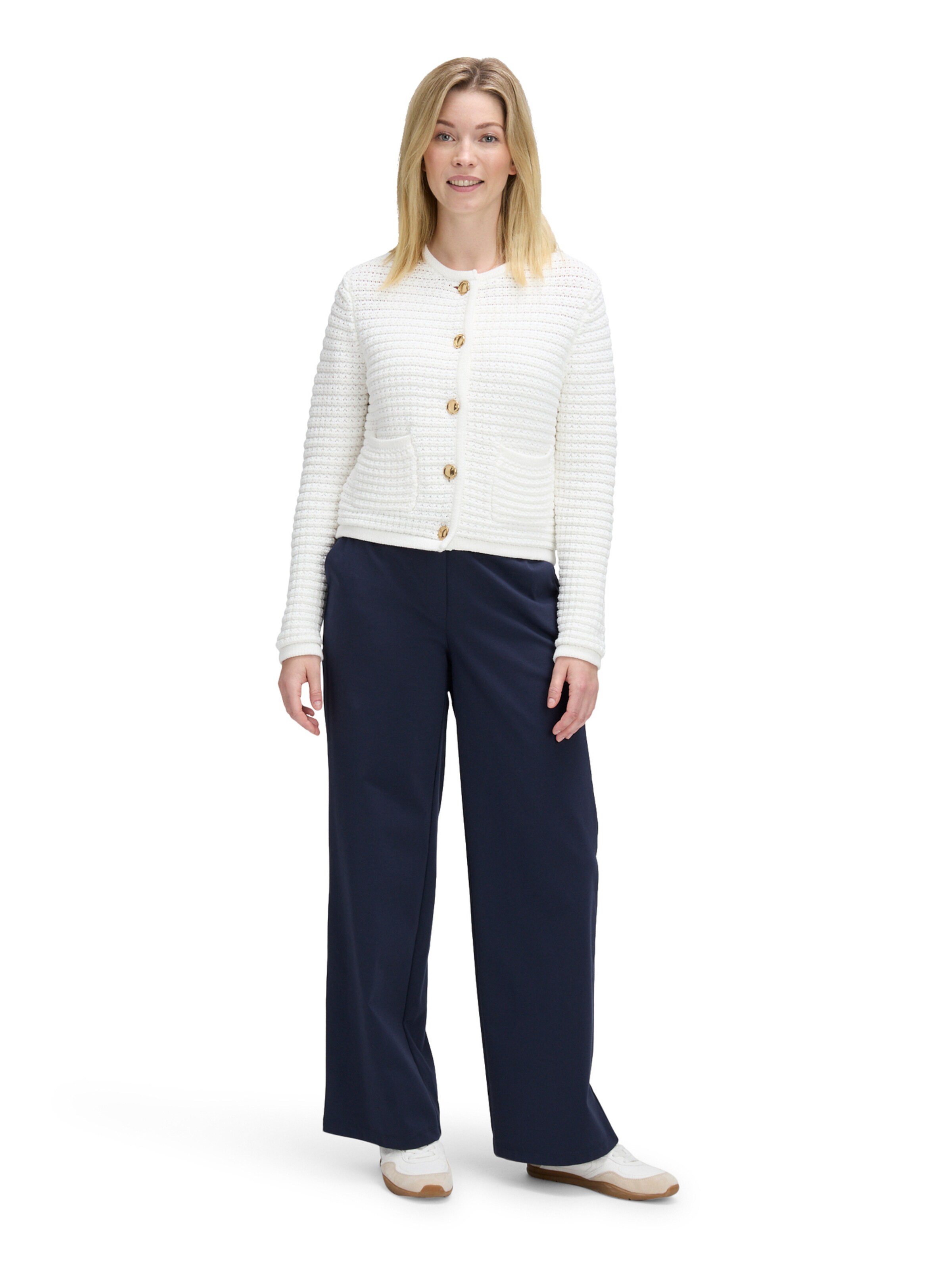 Betty & Co Loose fit Pants in Blue