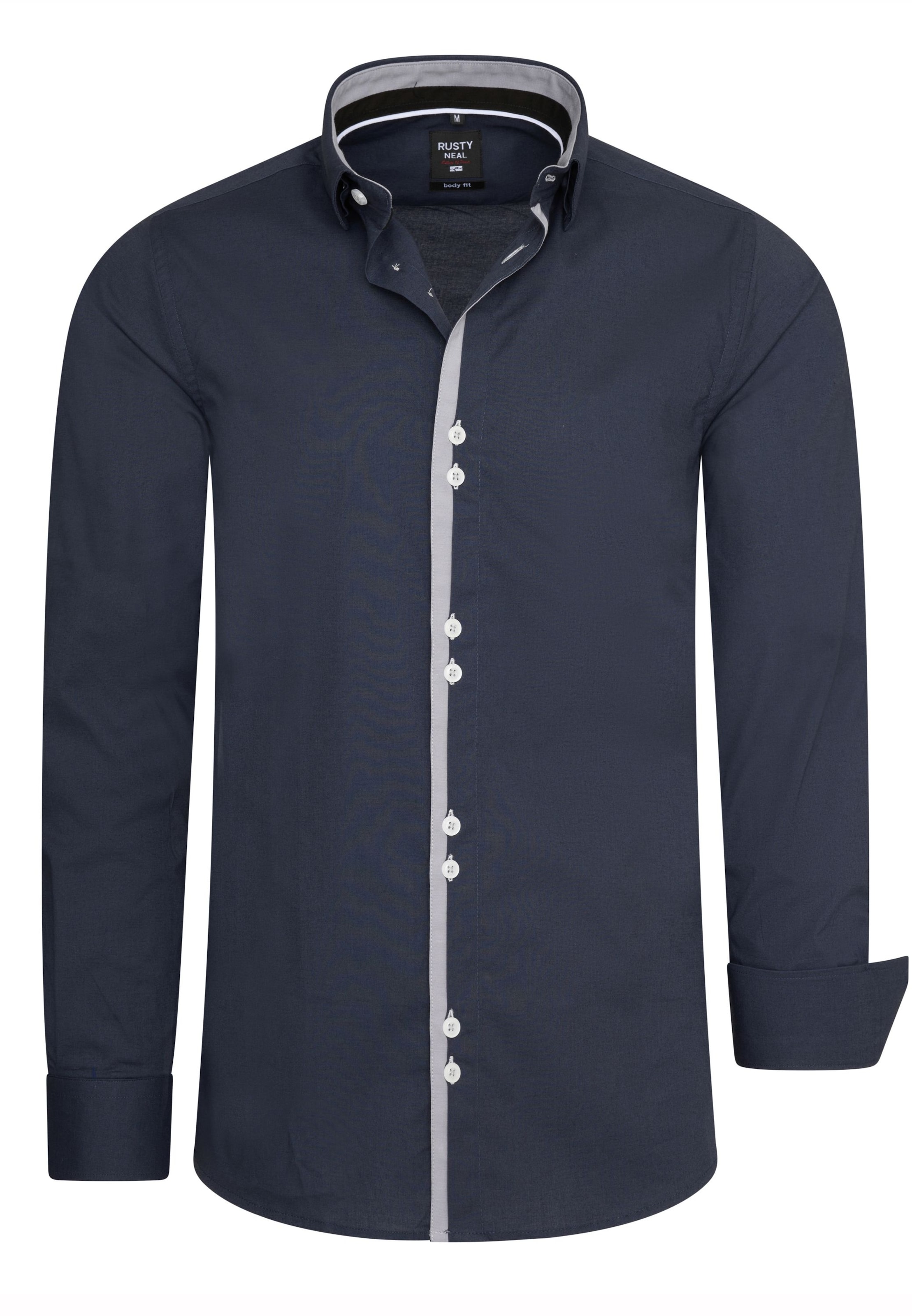 Chemise Rusty Neal en bleu : devant