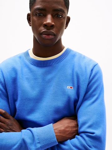 Tommy Jeans Pullover 'Essential' in Blau