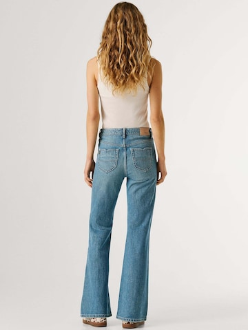 Pepe Jeans Flared Jeans 'Willa' in Blau