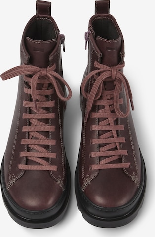 CAMPER Lace-Up Ankle Boots ' Brutus ' in Brown