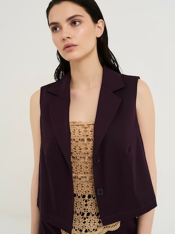 Camomilla Italia Gilet 'Clayd' in Lila: voorkant