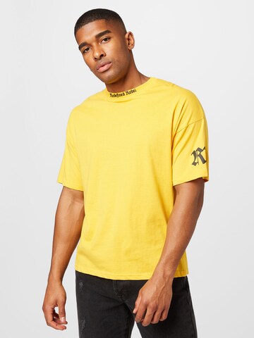 Redefined Rebel Тениска 'Otis' в жълто: отпред