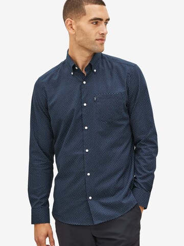Next Slim fit Skjorta i blå: framsida