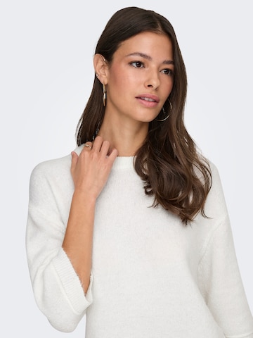 JDY Sweter w kolorze biały