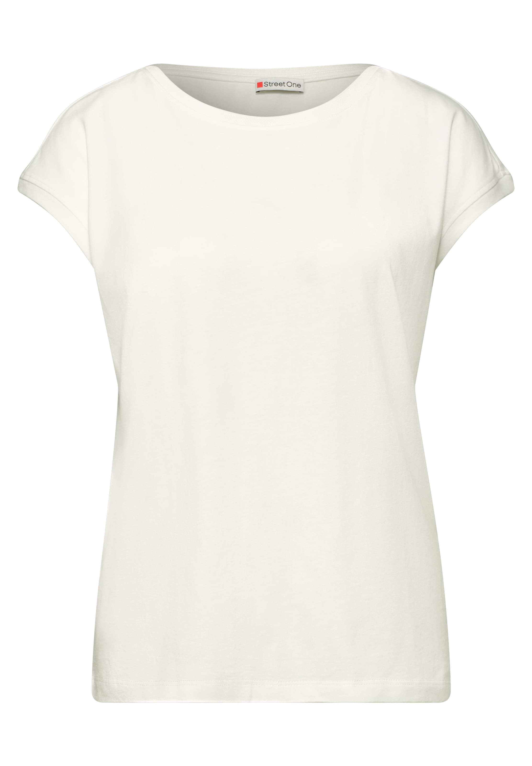 STREET ONE Shirt in Weiß: Vorderseite