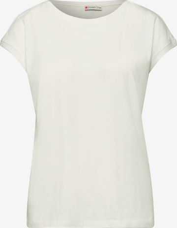 STREET ONE Shirt in White: front