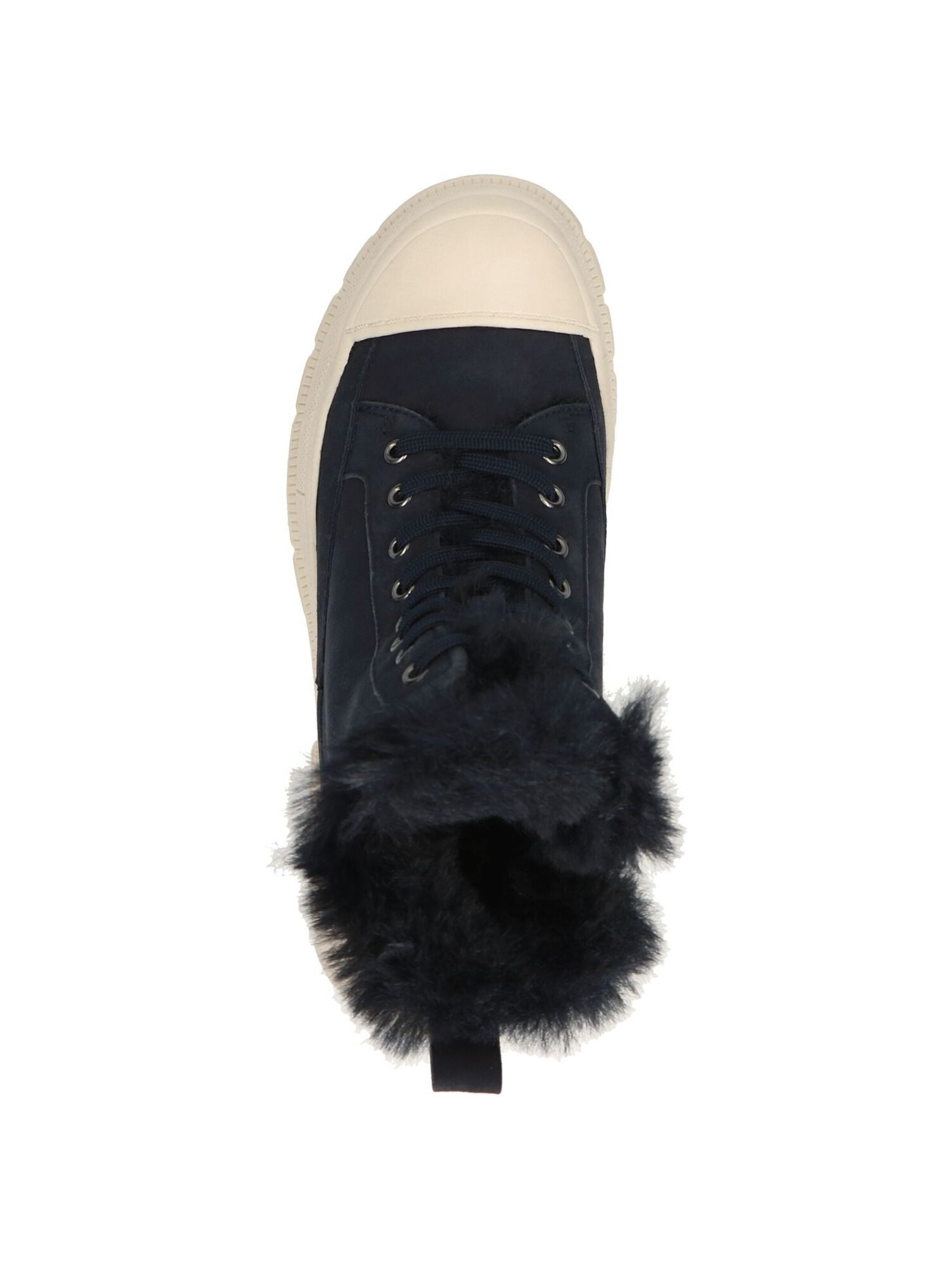 CAPRICE Lace-up bootie in Blue