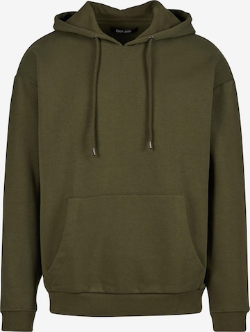DEF Sweatshirt 'Bommel' in Green: front