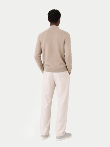 Giacchetta 'Men's Essential Full-Zip Cashmere Cardigan' di GOBI Cashmere in grigio