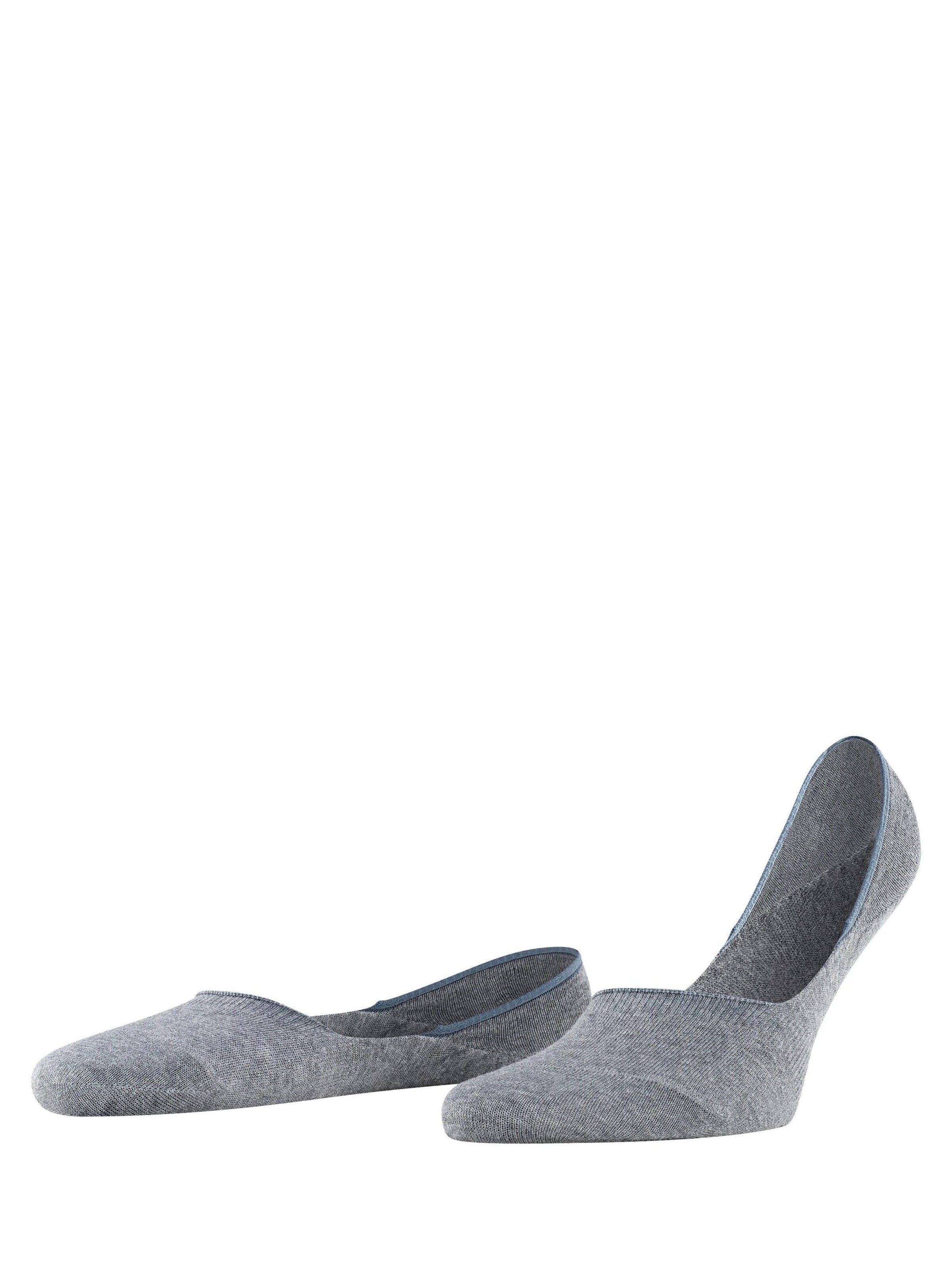 FALKE Füßlinge 'Step Medium Cut Box'‌‌‌‌‌ in Grau: Vorderseite