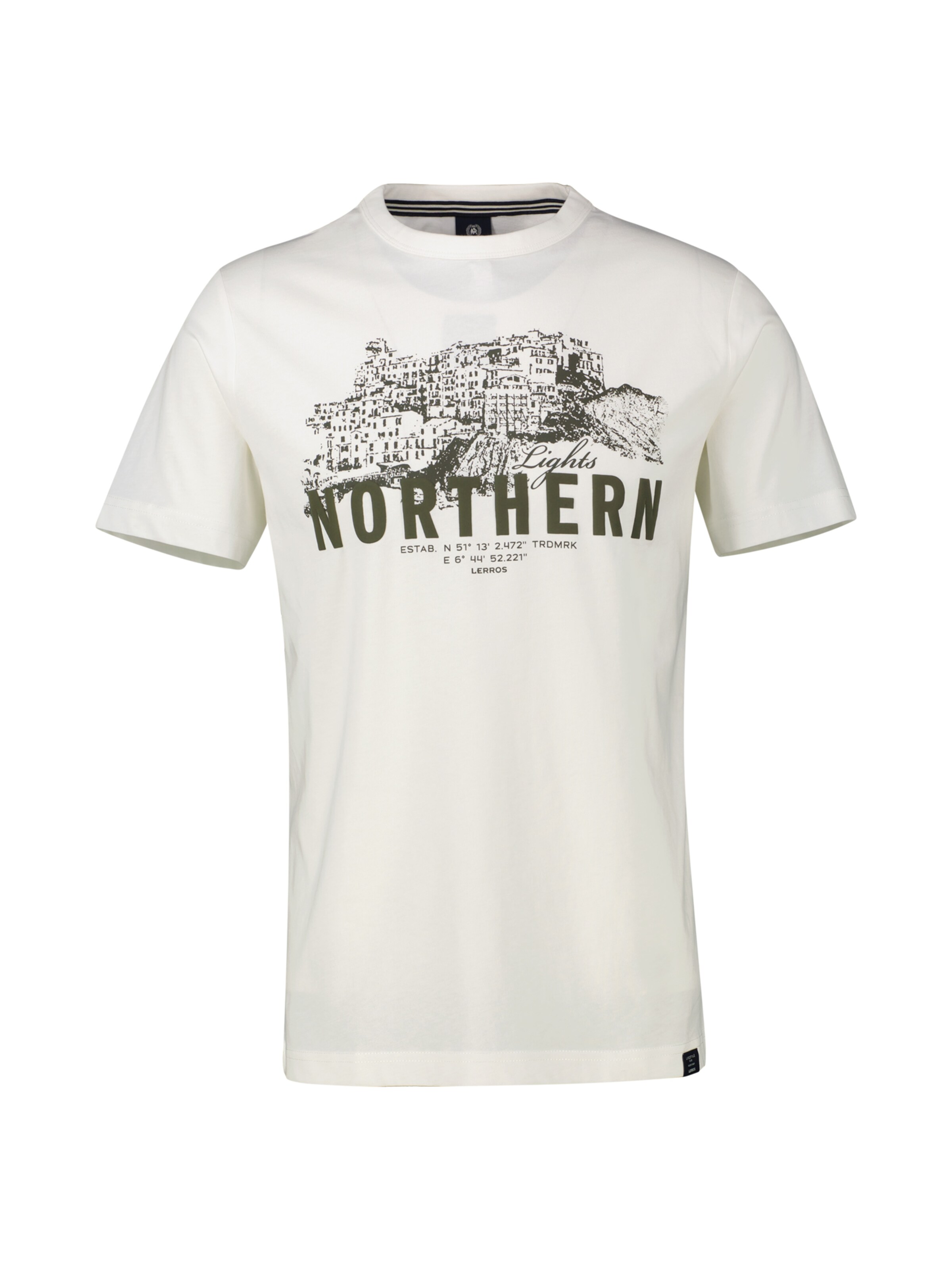 LERROS Shirt in Wit: voorkant