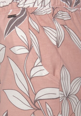 LASCANA Schlafshorts in Pink