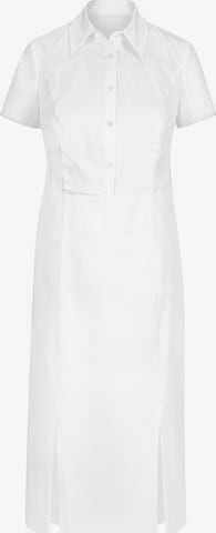 Robe-chemise heine en blanc : devant