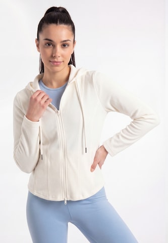 myMo ATHLSR - Sudadera con cremallera en beige: frente