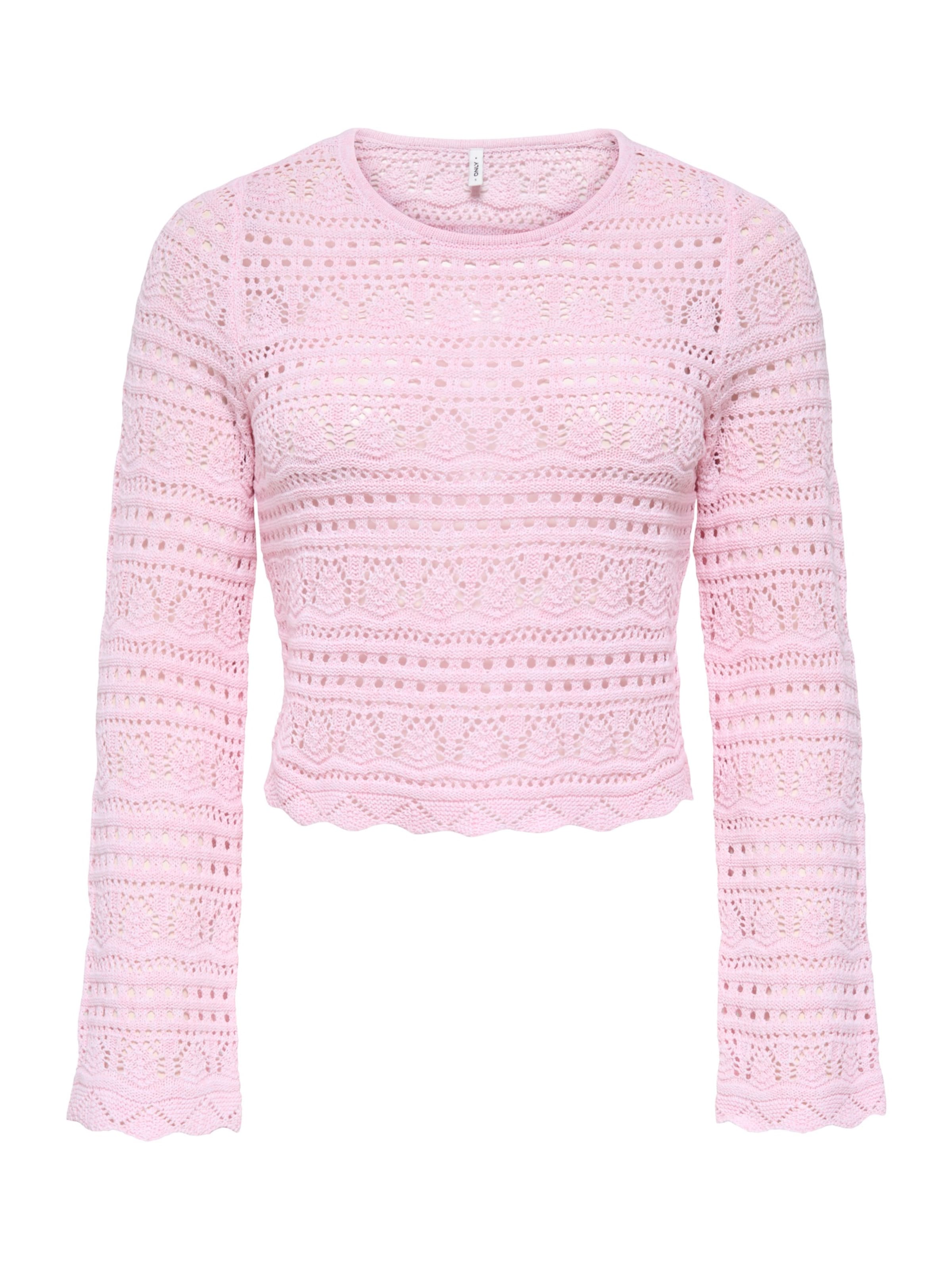 ONLY Džemperis 'ONLELKE', krāsa - rožains, Preces skats