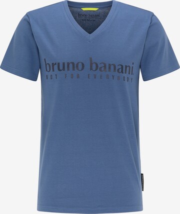 T-Shirt BRUNO BANANI en bleu : devant