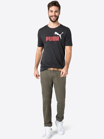 PUMA Regular fit Functioneel shirt 'Essentials 2' in Grijs