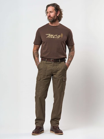 MCS - regular Pantalón 'MCGert' en beige: frente