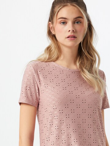 JDY Shirt 'Cathinka' in Roze