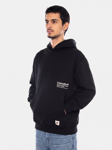 CAT Sweatshirt in Schwarz