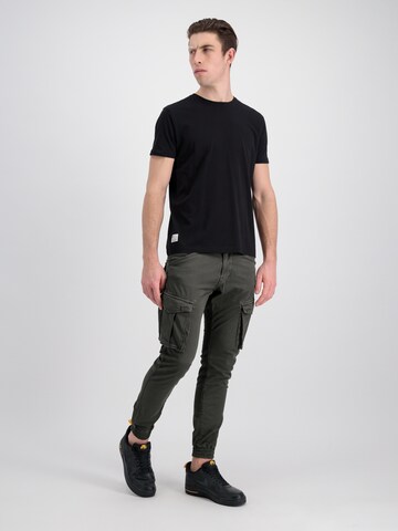 ALPHA INDUSTRIES Zúžený strih Kapsáče 'Spy' - Sivá