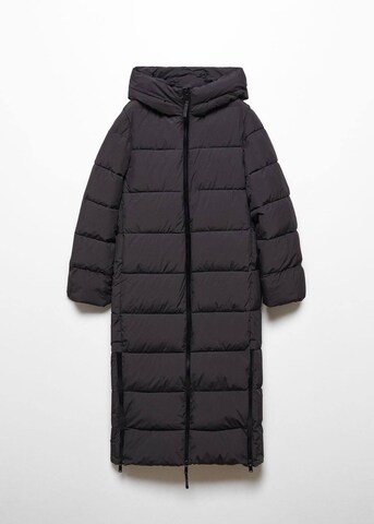 MANGO Zimní kabát 'Deluxy' – černá