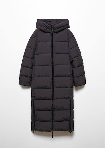 MANGO Winter Coat 'Deluxy' in Black