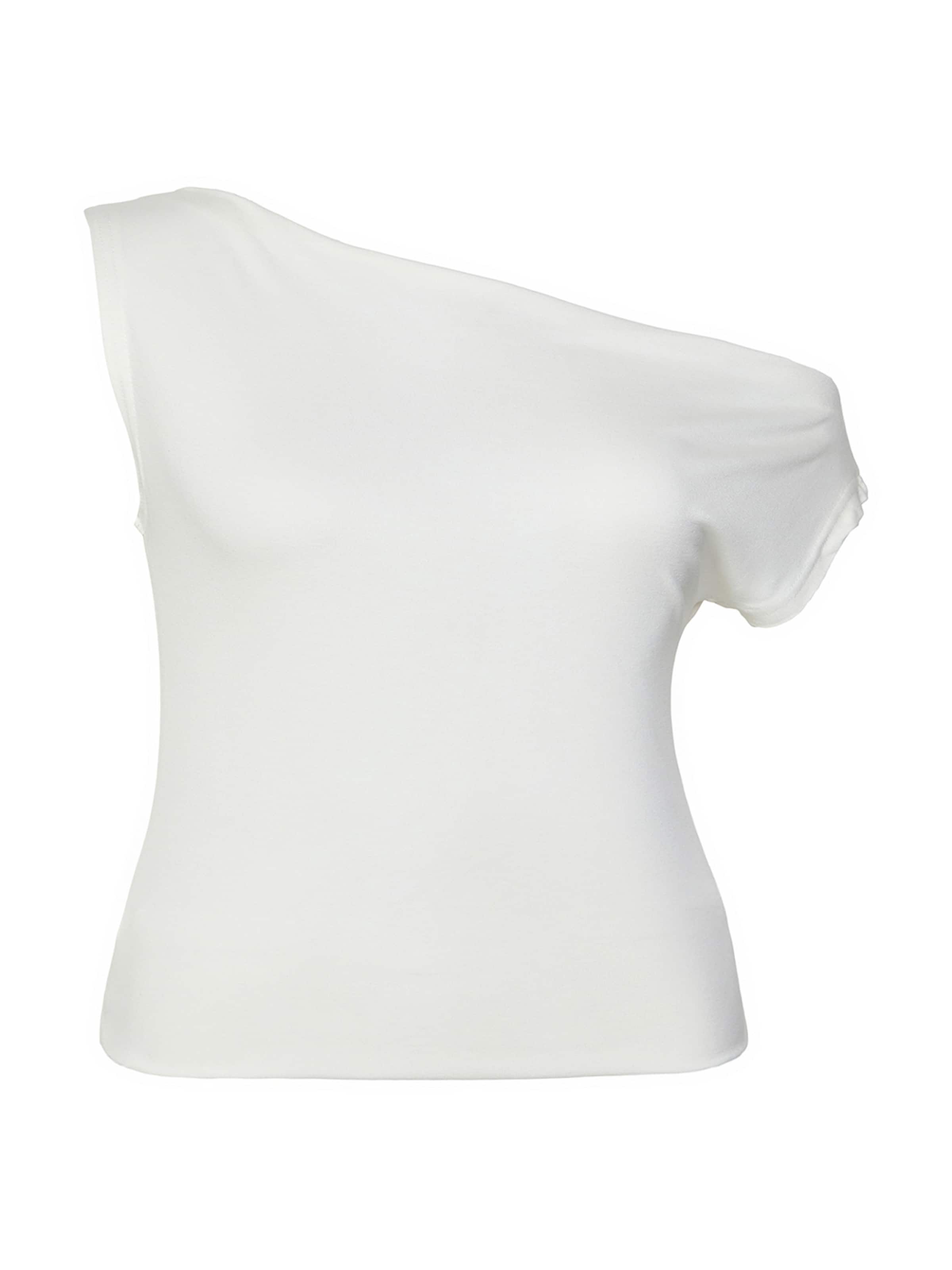 Trendyol Curve Topp, värv beež: eest vaates