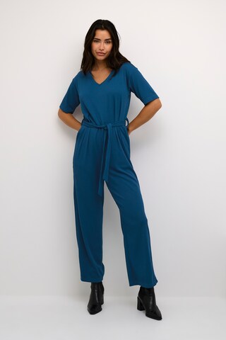 Kaffe Jumpsuit 'Kira' in Blauw: voorkant